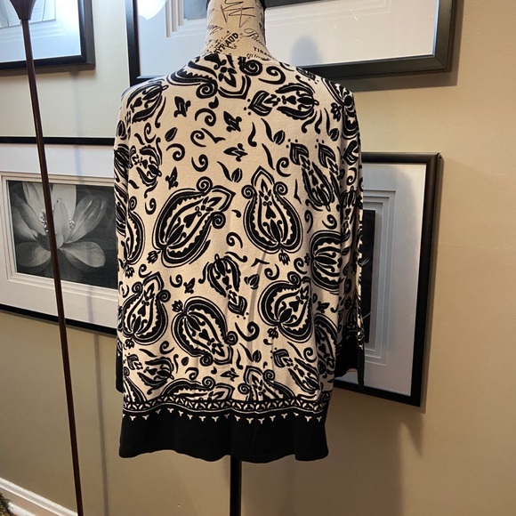 Pierre New York Down Down Cardigan 3/4 Sleeve 3X - Picture 2 of 5